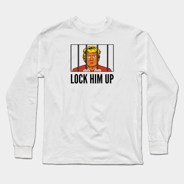 Lock Him Up Long Sleeve T-Shirt by whitehouse-org